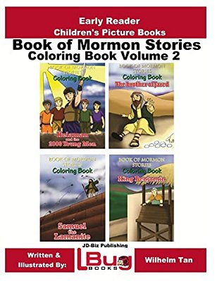 Book Of Mormon Stories Coloring Book Volume 2-..