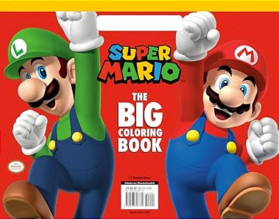 Super Mario: The Big Coloring Book (Nintendo(r))-..