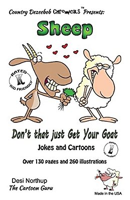 Sheep -- Don't That Just Get Your Goat? -- Jokes And Cartoons: In Black + White-..