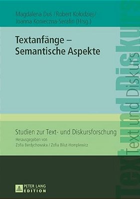 Textanfaenge - Semantische Aspekte-..