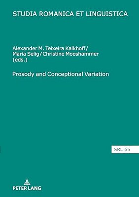Prosody And Conceptional Variation-..