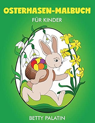 Osterhasen-Malbuch Für Kinder-..