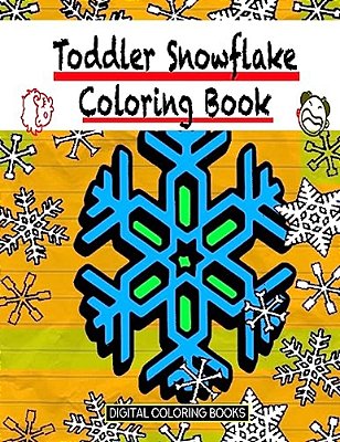 Toddler Snowflake Coloring Book-..