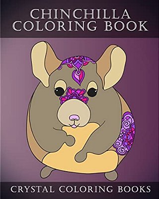 Chinchilla Coloring Book: 30 Simple Cute Line Drawing Chinchilla Easy Coloring Pages For Adults Or Children-..