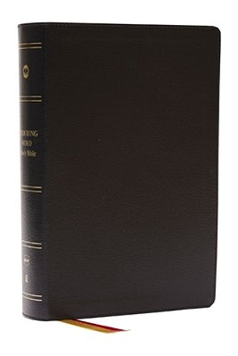 Enduring Word Study Bible: Pastoral Commentary From Every Chapter Of The Bible (Nkjv, Black Bonded Leather, Red Letter, Comfort Print)-..