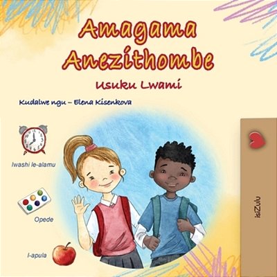 Words In Pictures - My Day (Zulu Children's Book)-..