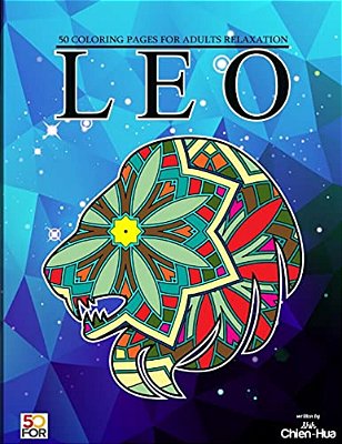Leo 50 Coloring Pages For Adults Relaxation-..