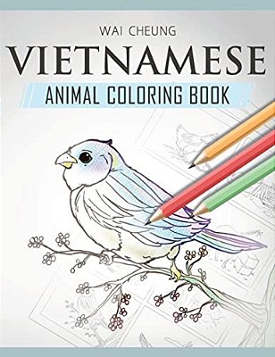 Vietnamese Animal Coloring Book-..