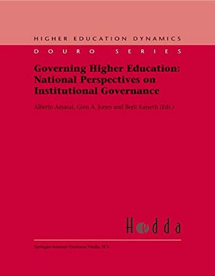 Governing Higher Education: National Perspectives On Institutional Governance-..