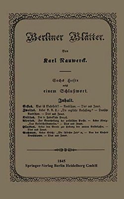 Berliner Blätter-..