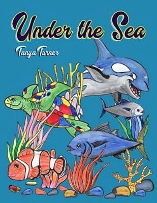 Under The Sea: A Children's Sea Animals Coloring Book-..