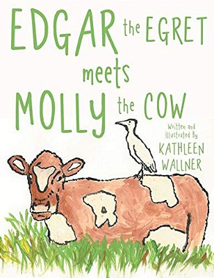 Edgar The Egret Meets Molly The Cow-..