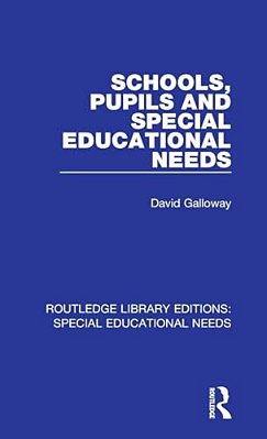 Schools, Pupils And Special Educational Needs-..