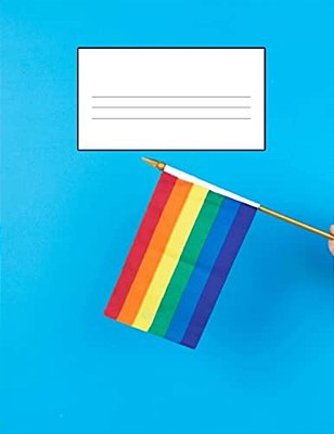 Pride Story Paper Book - The Rainbow Flag: Story Paper Book-..
