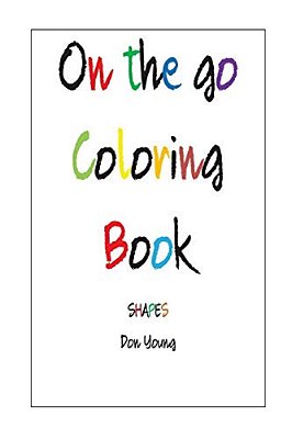 On The Go Coloring Book: Shapes-..