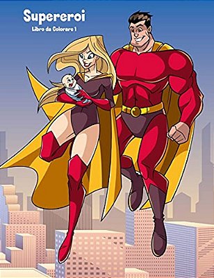 Supereroi Libro Da Colorare 1-..