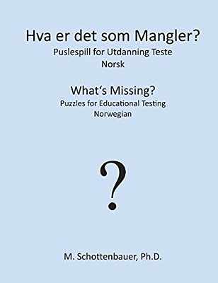 Hva Er Det Som Mangler? Puslespill For Utdanning Teste: Norsk-..