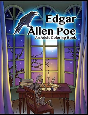 Edgar Allen Poe - An Adult Coloring Book-..