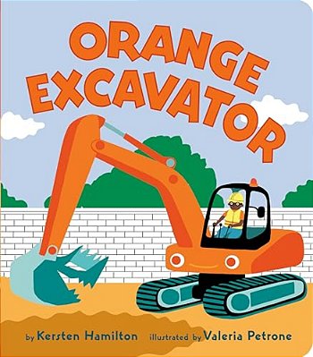 Orange Excavator-..