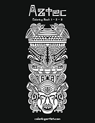 Aztec Coloring Book 1, 2 & 3-..