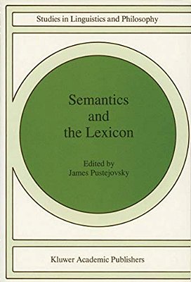 Semantics And The Lexicon-..