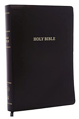 Kjv, Reference Bible, Super Giant Print, Leather-Look, Black, Indexed, Red Letter Edition-..