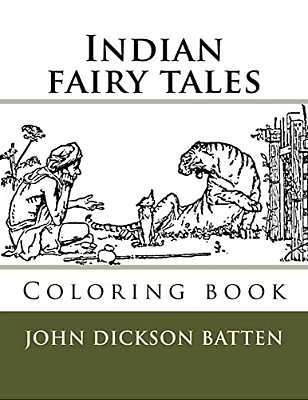 Indian Fairy Tales: Coloring Book-..