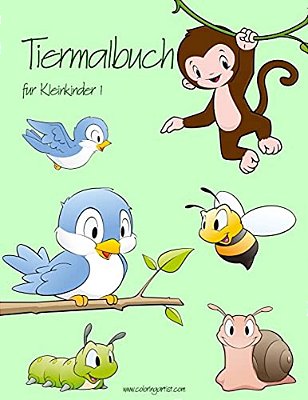 Tiermalbuch Für Kleinkinder 1-..