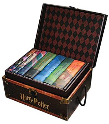 Harry Potter Hardcover Boxed Set: Books 1-7 (Trunk)-..