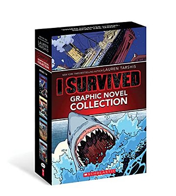 I Survived Graphic Novels #1-4: A Graphix Collection-..