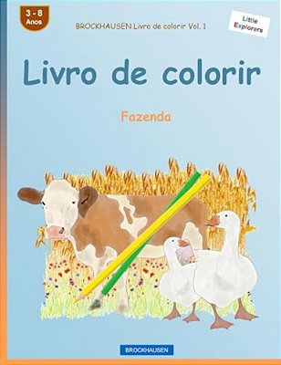 Brockhausen Livro De Colorir Vol. 1 - Livro De Colorir: Fazenda-..
