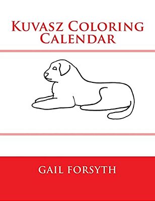 Kuvasz Coloring Calendar-..