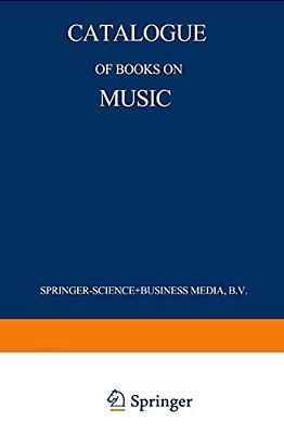 Catalogue Of Books On Music-..