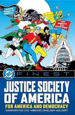 DC Finest: Justice Society Of America: For America And Democracy-..