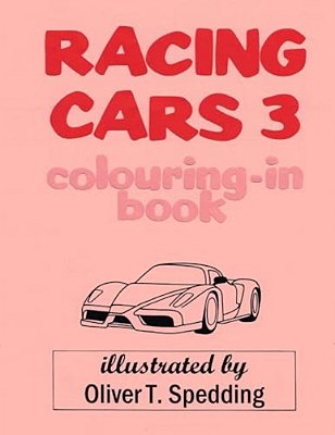 Racing Cars 3 Colouring-In Book-..