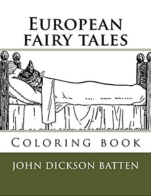 European Fairy Tales: Coloring Book-..