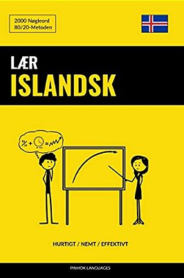 Lær Islandsk - Hurtigt/Nemt/effektivt: 2000 Nøgleord-..