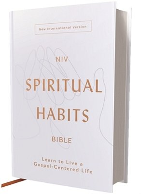 Niv, Spiritual Habits Bible, Hardcover, Red Letter, Comfort Print: Learn To Live A Gospel-Centered Life-..