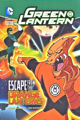 Escape From The Orange Lanterns - DC Super Heroes - Green Lantern-..