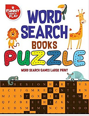 Word Search Puzzle Books Large Quantity Puzzles: Word Search Books Games A Perfect Gift For Kids & Adults-..