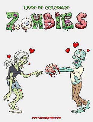 Livre De Coloriage Zombies 1-..