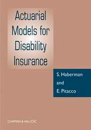Actuarial Models For Disability Insurance-..