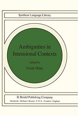 Ambiguities In Intensional Contexts-..