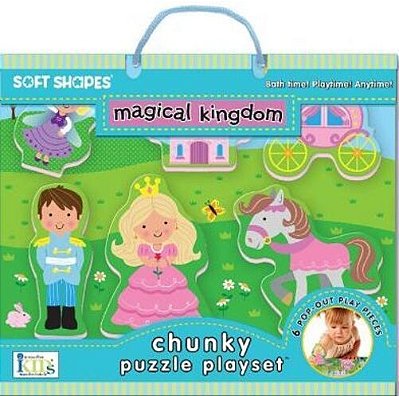 Magical Kingdom - Chunky Puzzle Playset - Soft Shapes-..