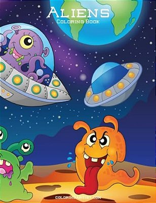 Aliens Coloring Book 1-..