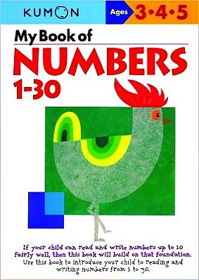 My Book Of Numbers 1-30 - Ages 3-4-5-..
