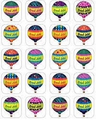 Hot Air Balloons Stickers - 120 Stickers (Tcr 5339)-..
