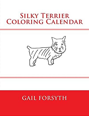 Silky Terrier Coloring Calendar-..