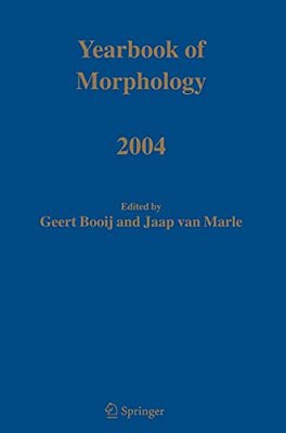Yearbook Of Morphology 2004-..