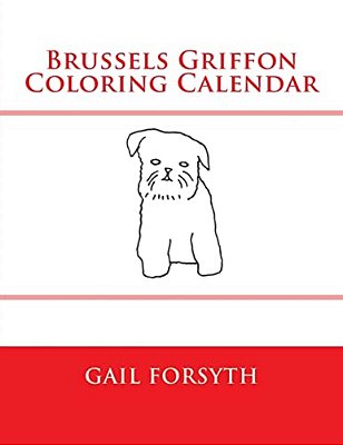 Brussels Griffon Coloring Calendar-..